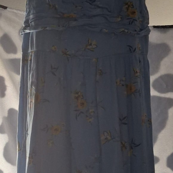 Maurices Dresses & Skirts - Maurices Blue Floral Maxi Dress